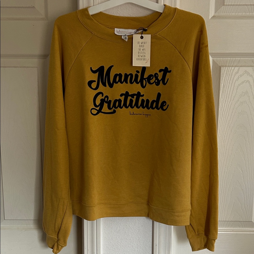 NWT Undercover Hippie Loose fitting Sweatshirt